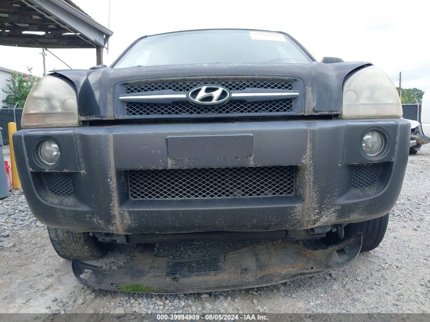 2006 Hyundai Tucson Gls/Limited VIN: KM8JN12D56U376492 Lot: 39994989