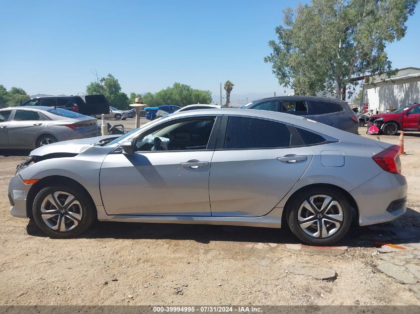 2018 Honda Civic Lx VIN: 2HGFC2F52JH588014 Lot: 39994995