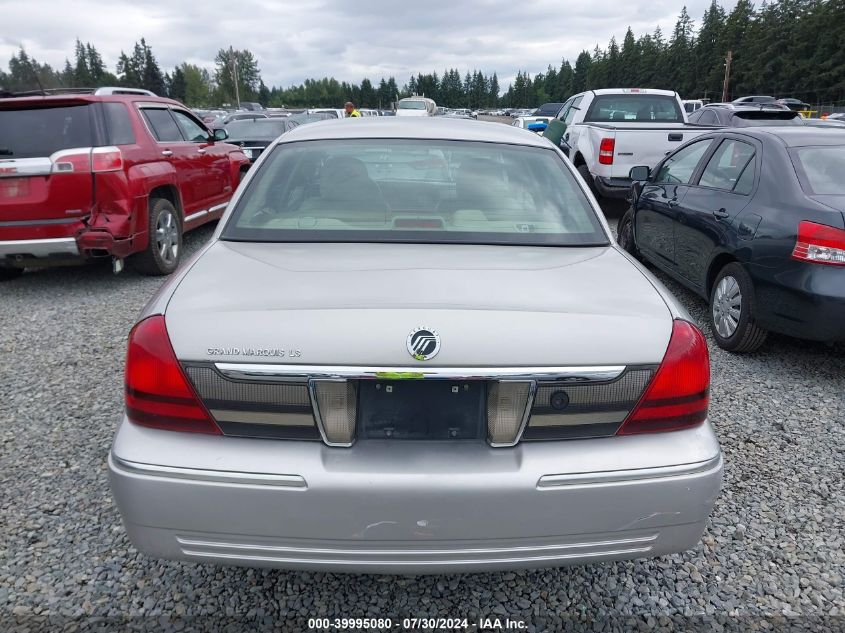 2009 Mercury Grand Marquis Ls (Fleet Only) VIN: 2MEHM75V49X602921 Lot: 39995080