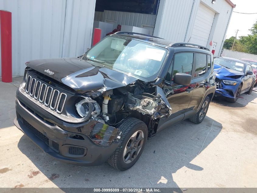 ZACCJAAH4HPF71436 2017 JEEP RENEGADE - Image 2