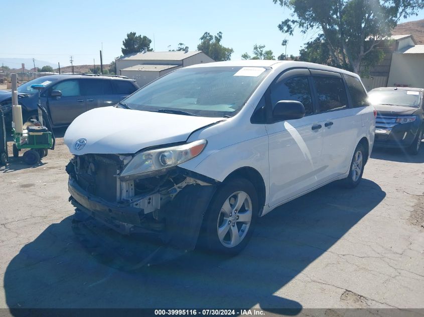 2012 Toyota Sienna Base 7 Passenger VIN: 5TDKA3DC1CS011747 Lot: 39995116