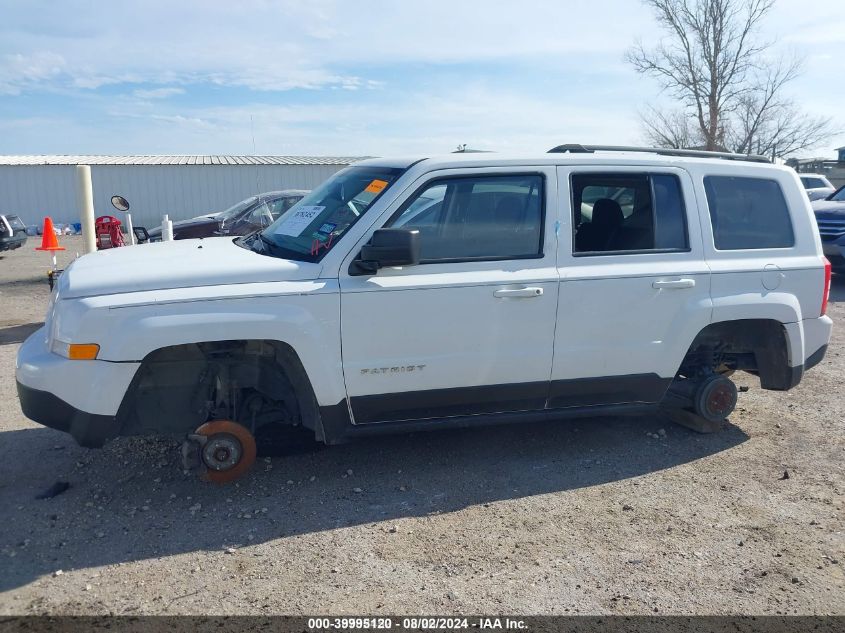 2017 Jeep Patriot Sport Fwd VIN: 1C4NJPBA0HD149983 Lot: 39995120