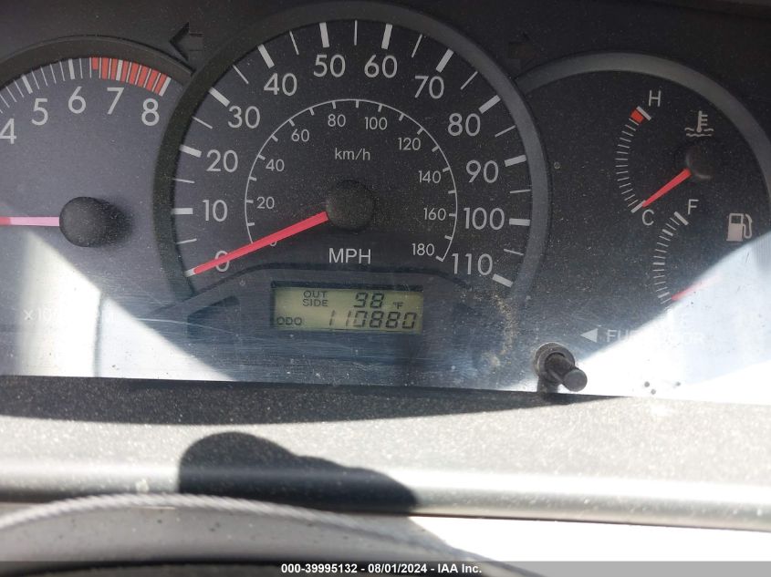 2008 Toyota Corolla Ce VIN: 2T1BR32E58C907840 Lot: 39995132