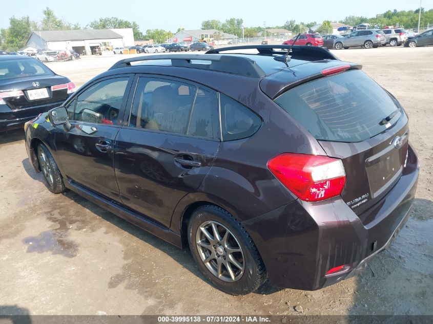 2013 Subaru Impreza 2.0I Sport Limited VIN: JF1GPAU66D2855364 Lot: 39995138