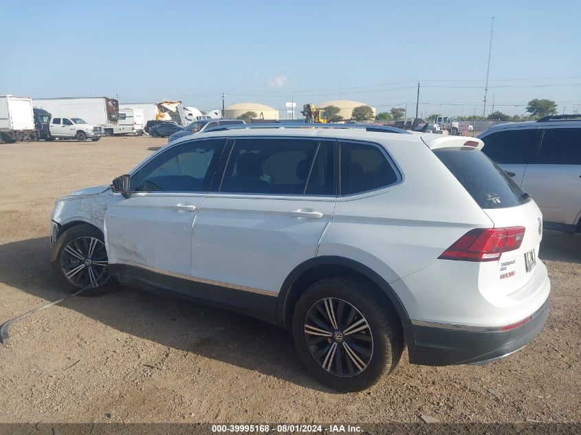 2019 Volkswagen Tiguan 2.0T Se/2.0T Sel/2.0T Sel R-Line/2.0T Sel R-Line Black VIN: 3VV3B7AX6KM027278 Lot: 39995168