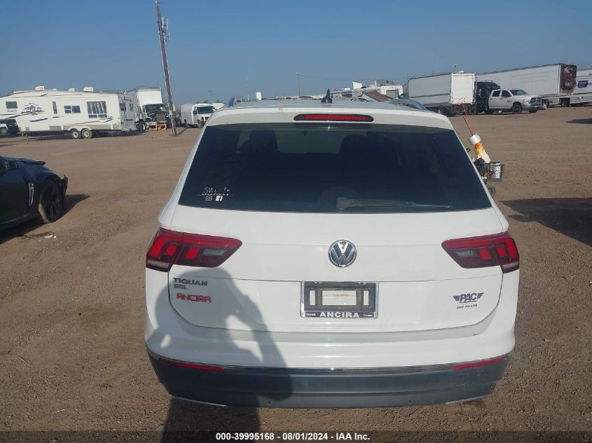 2019 Volkswagen Tiguan 2.0T Se/2.0T Sel/2.0T Sel R-Line/2.0T Sel R-Line Black VIN: 3VV3B7AX6KM027278 Lot: 39995168