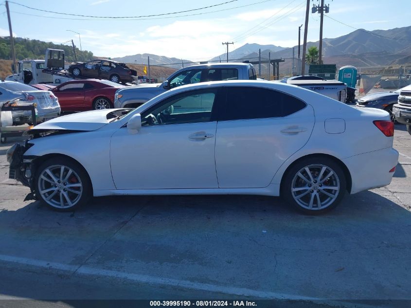 2007 Lexus Is 250 VIN: JTHBK262X72030658 Lot: 39995190