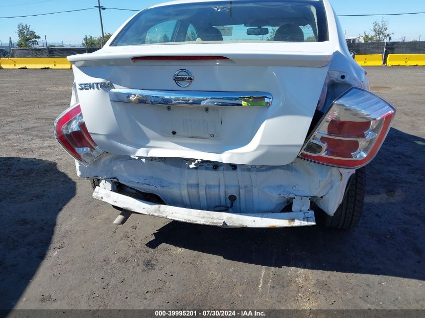 2011 Nissan Sentra 2.0S VIN: 3N1AB6AP3BL680112 Lot: 39995201