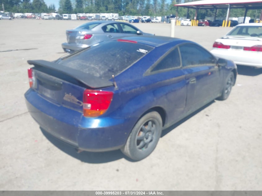 2000 Toyota Celica Gt VIN: JTDDR32T2Y0026188 Lot: 39995203