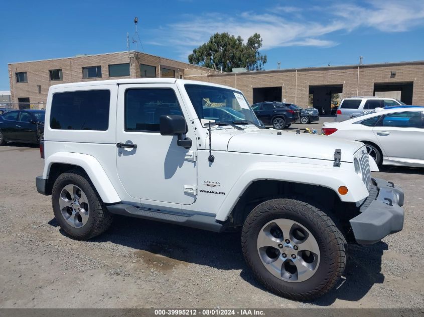 2017 Jeep Wrangler Sahara 4X4 VIN: 1C4AJWBG2HL525649 Lot: 39995212