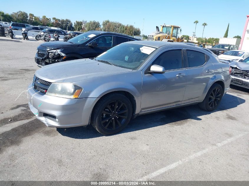 2013 DODGE AVENGER SXT - 1C3CDZCB9DN630423