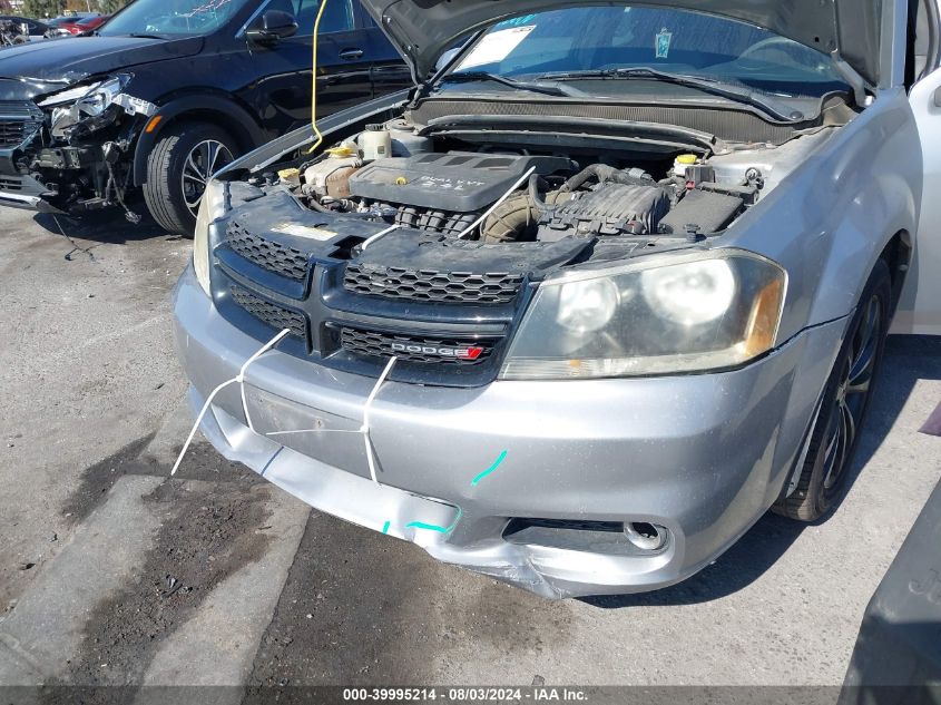 2013 DODGE AVENGER SXT - 1C3CDZCB9DN630423