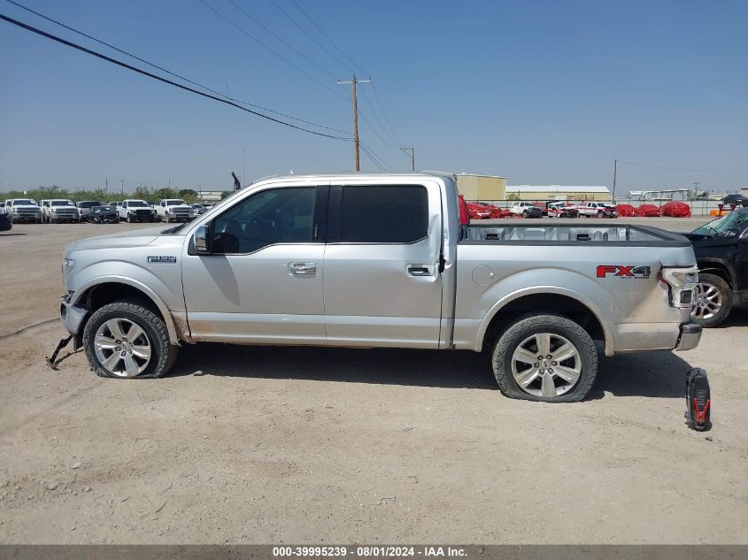 2018 Ford F-150 Platinum VIN: 1FTEW1EG3JFC99918 Lot: 39995239