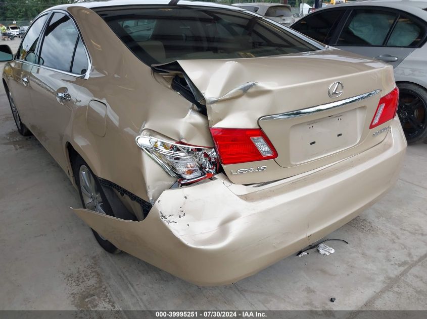 2007 Lexus Es 350 VIN: JTHBJ46GX72010212 Lot: 39995251