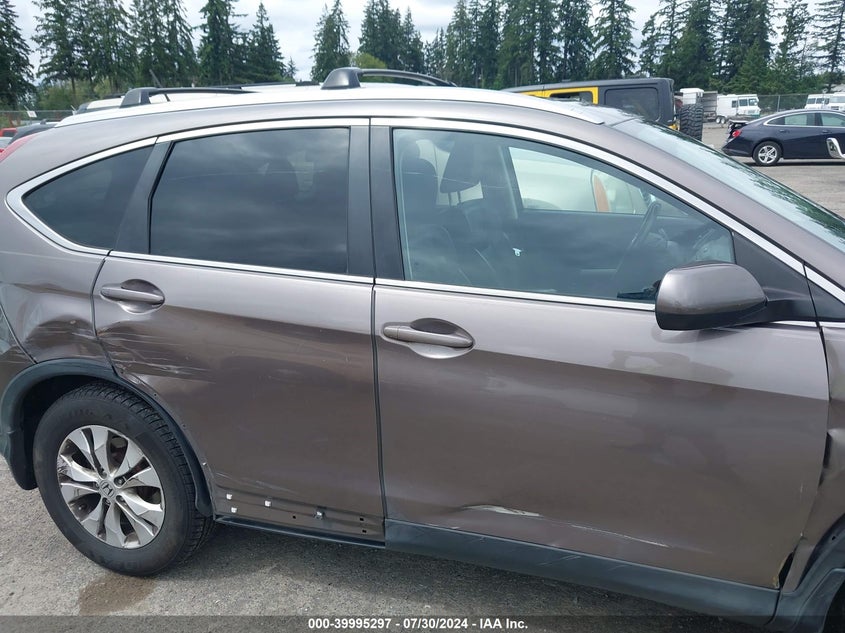 2013 Honda Cr-V Ex-L VIN: 5J6RM4H74DL022358 Lot: 39995297