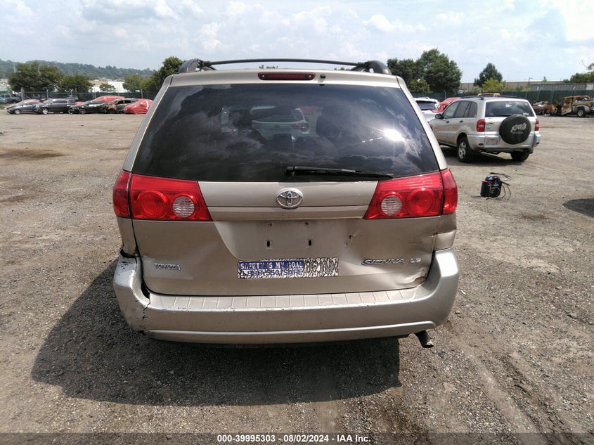 2007 Toyota Sienna Le VIN: 5TDZK23C07S066073 Lot: 39995303
