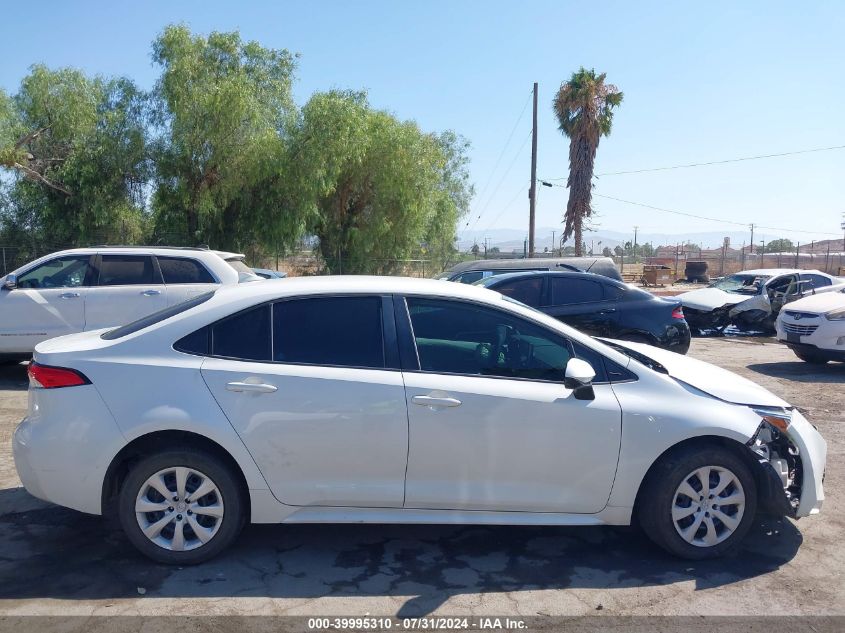 2020 Toyota Corolla Le VIN: 5YFEPRAE9LP143586 Lot: 39995310