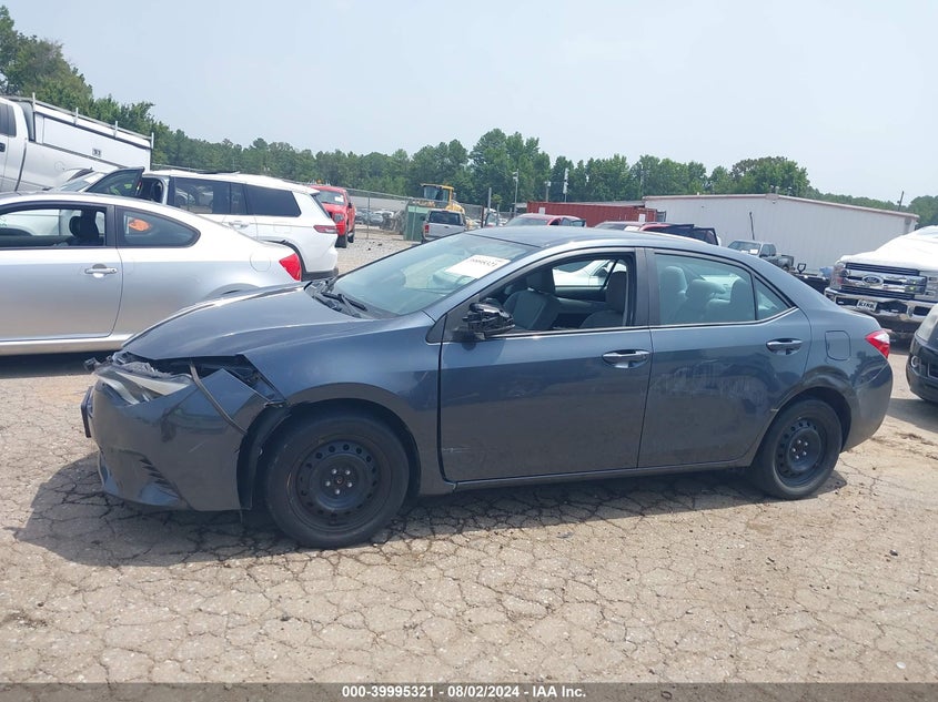2016 TOYOTA COROLLA LE - 2T1BURHE1GC669315