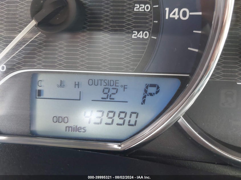 2016 TOYOTA COROLLA LE - 2T1BURHE1GC669315