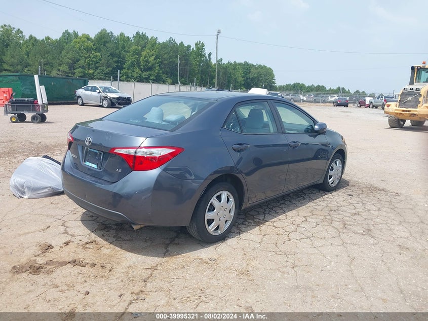 2016 TOYOTA COROLLA LE - 2T1BURHE1GC669315
