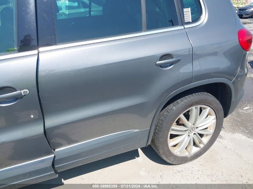 2012 Volkswagen Tiguan S/Se/Sel VIN: WVGAV7AX7CW000259 Lot: 39995359