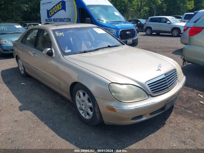 WDBNG70J82A226642 | 2002 MERCEDES-BENZ S 430