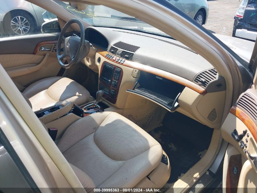 2002 Mercedes-Benz S 430 VIN: WDBNG70J82A226642 Lot: 39995363