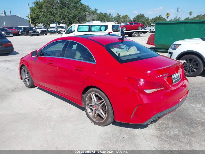 WDDSJ4GB8EN124974 | 2014 MERCEDES-BENZ CLA 250