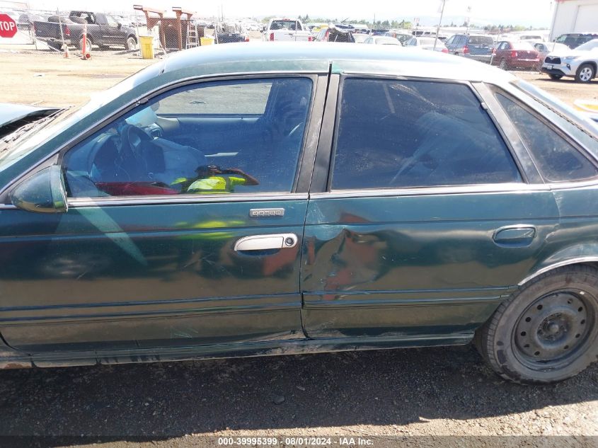 1995 Ford Taurus Gl/Se VIN: 1FALP52U3SG159729 Lot: 39995399