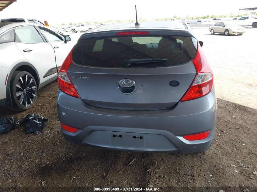 2014 Hyundai Accent Gs VIN: KMHCT5AE5EU181135 Lot: 39995409