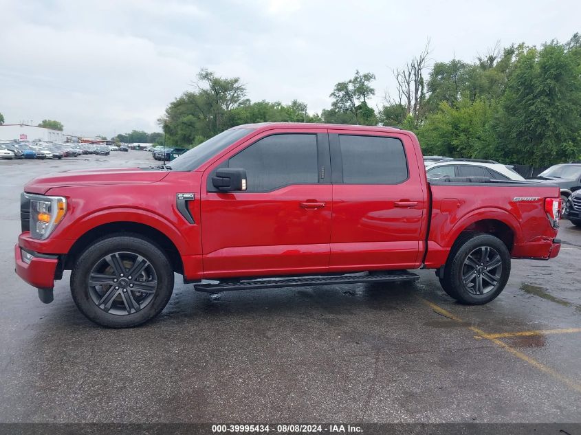 2022 Ford F-150 Xlt VIN: 1FTEW1C53NKE99325 Lot: 39995434