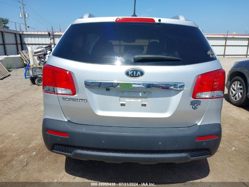 2012 Kia Sorento Lx VIN: 5XYKT3A67CG199910 Lot: 39995438