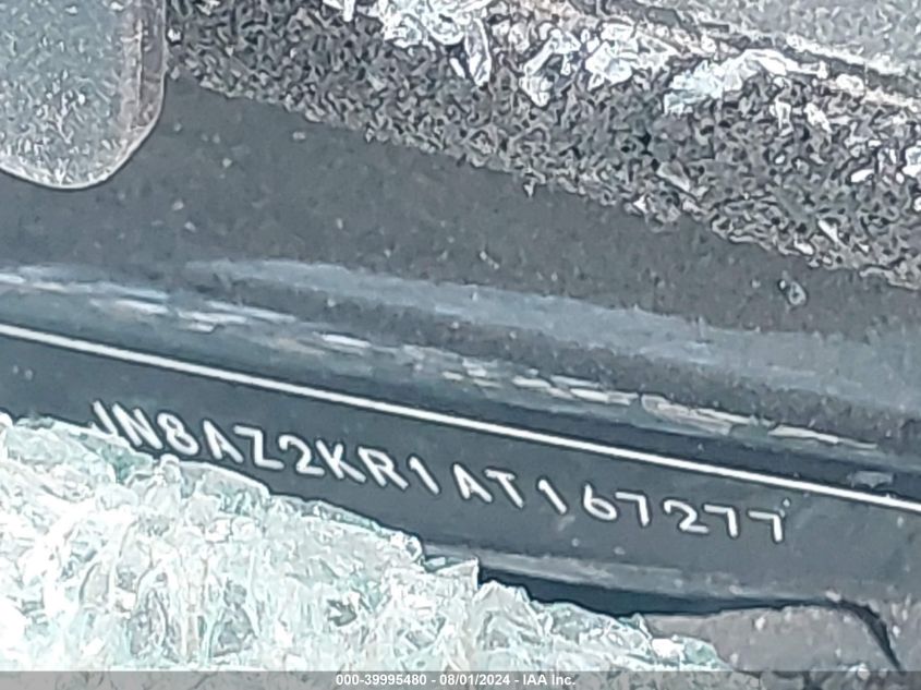 2010 Nissan Cube 1.8Sl VIN: JN8AZ2KR1AT167277 Lot: 39995480