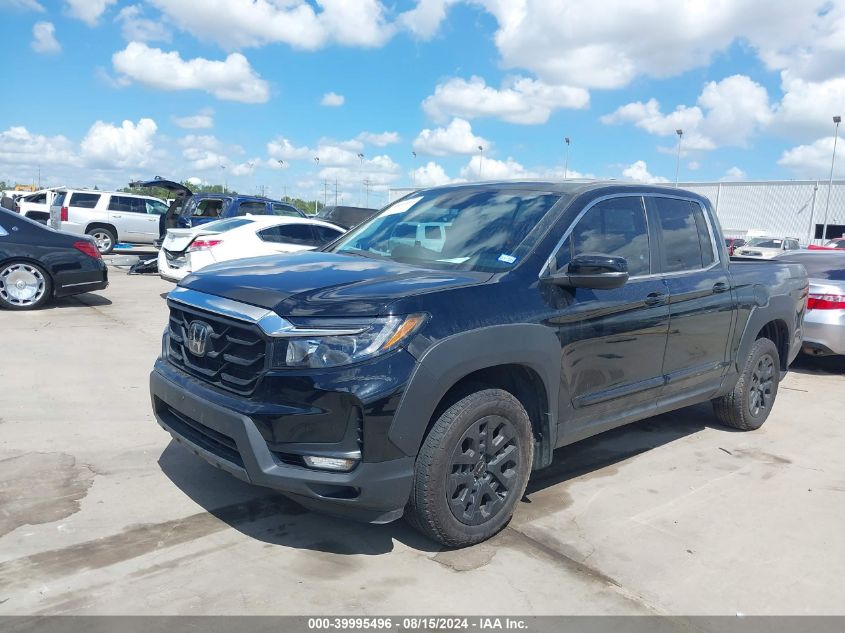 2023 Honda Ridgeline Rtl VIN: 5FPYK3F56PB027692 Lot: 39995496