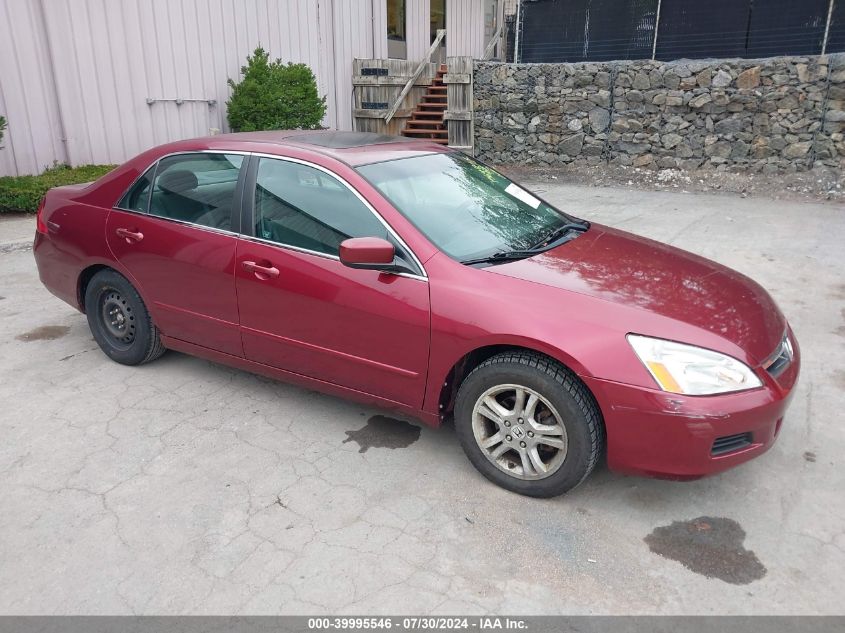 2006 Honda Accord 2.4 Ex VIN: 1HGCM56736A123721 Lot: 39995546