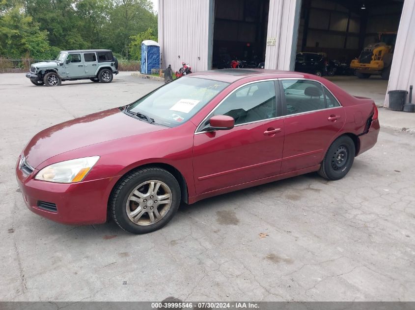 2006 Honda Accord 2.4 Ex VIN: 1HGCM56736A123721 Lot: 39995546