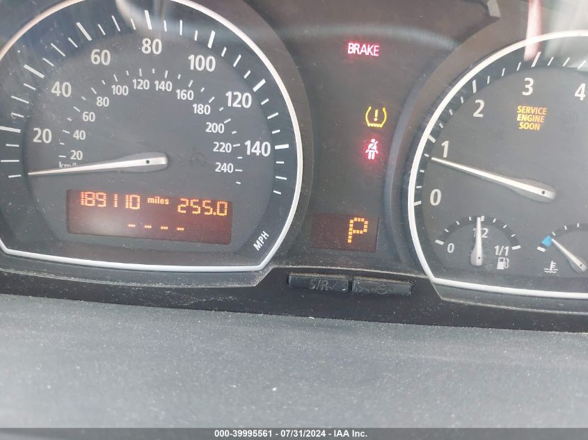 2004 BMW X3 3.0I VIN: WBXPA93444WA61665 Lot: 39995561