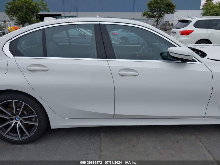 2019 BMW 330I VIN: WBA5R1C53KAE82226 Lot: 39995572