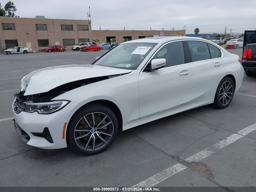 2019 BMW 330I VIN: WBA5R1C53KAE82226