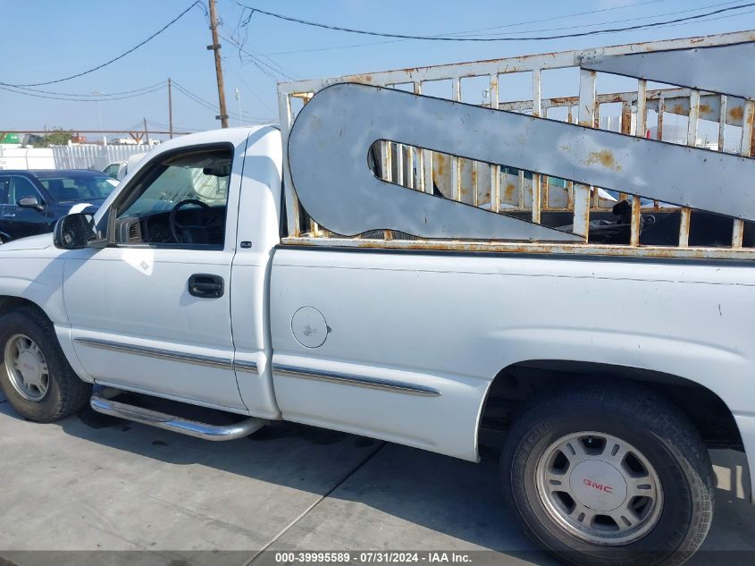 1999 GMC Sierra 1500 Sle VIN: 1GTEC14V4XE543082 Lot: 39995589