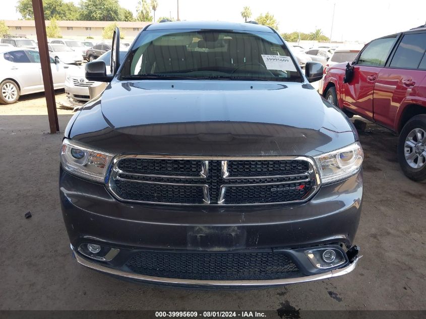 2016 Dodge Durango Sxt VIN: 1C4RDHAG8GC483753 Lot: 39995609