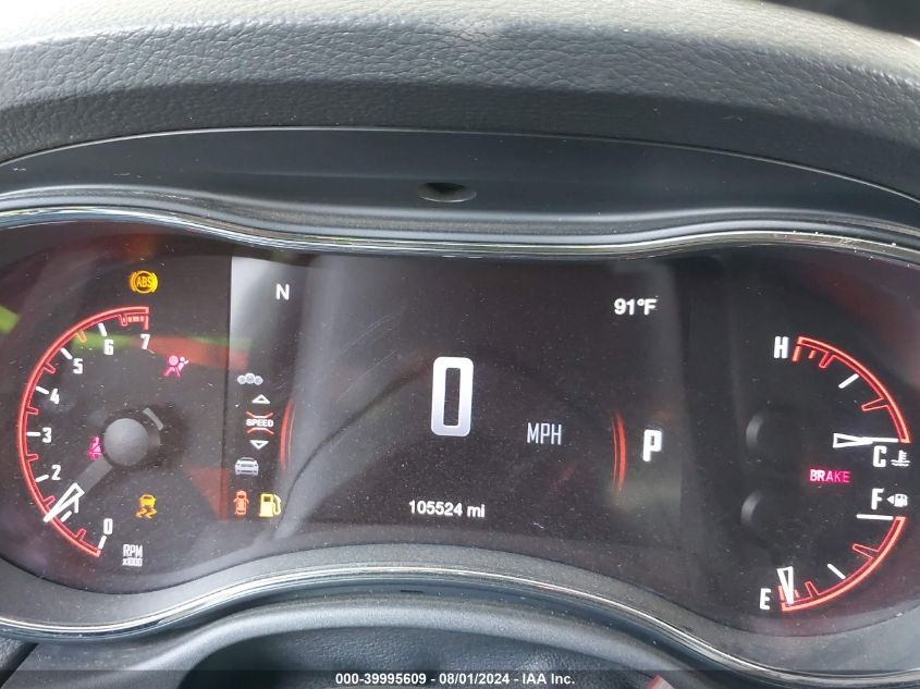 2016 Dodge Durango Sxt VIN: 1C4RDHAG8GC483753 Lot: 39995609