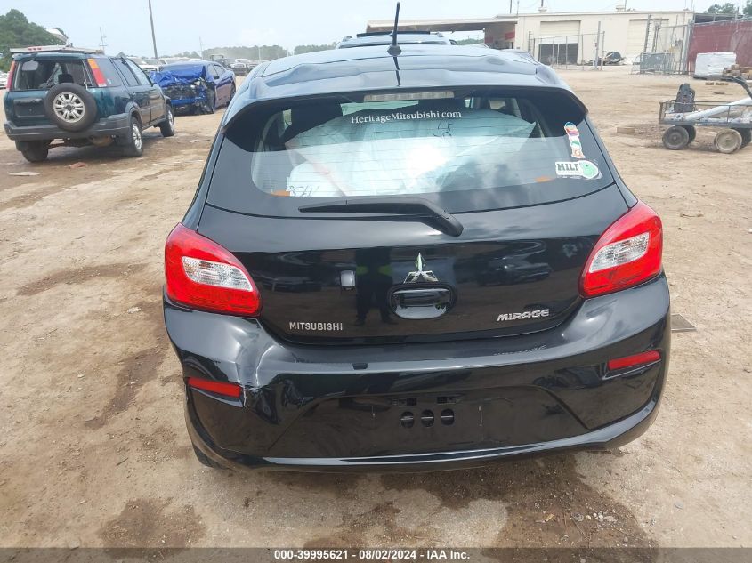 2019 Mitsubishi Mirage Rf VIN: ML32A3HJ2KH010329 Lot: 39995621