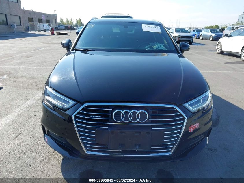 2018 AUDI A3 E-TRON 1.4T PREMIUM/1.4T TECH PREMIUM - WAUTPBFF0JA060580