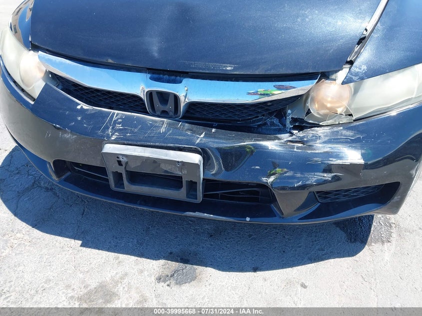 2010 Honda Civic Lx VIN: 2HGFA1F52AH311184 Lot: 39995668