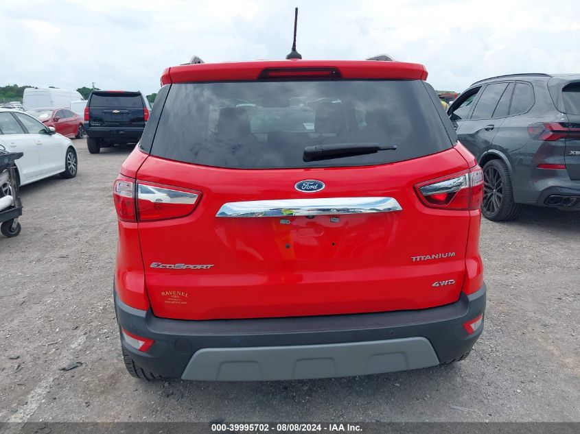 MAJ6S3KL8K3281727 2019 Ford Ecosport Titanium