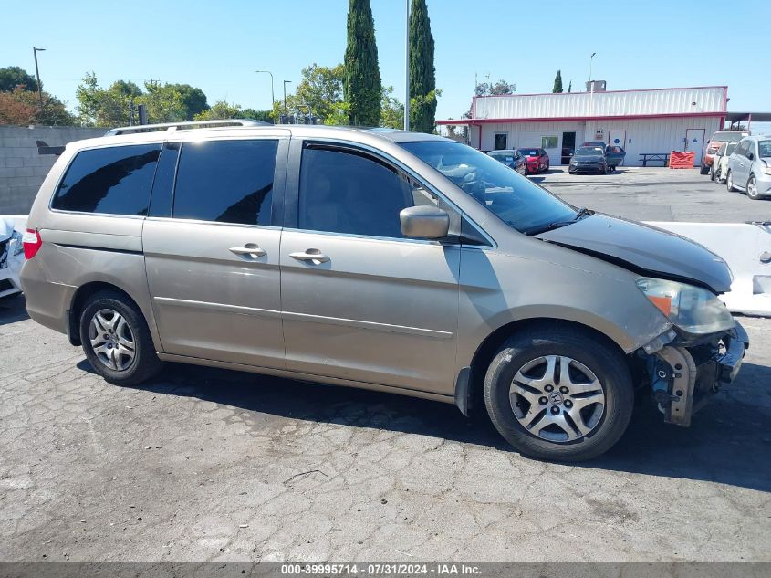 2005 Honda Odyssey Ex-L VIN: 5FNRL38765B047611 Lot: 39995714
