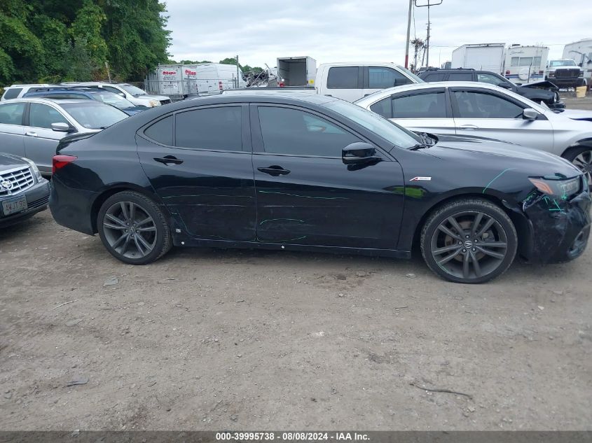 19UUB2F60JA008275 2018 Acura Tlx Tech A-Spec Pkgs