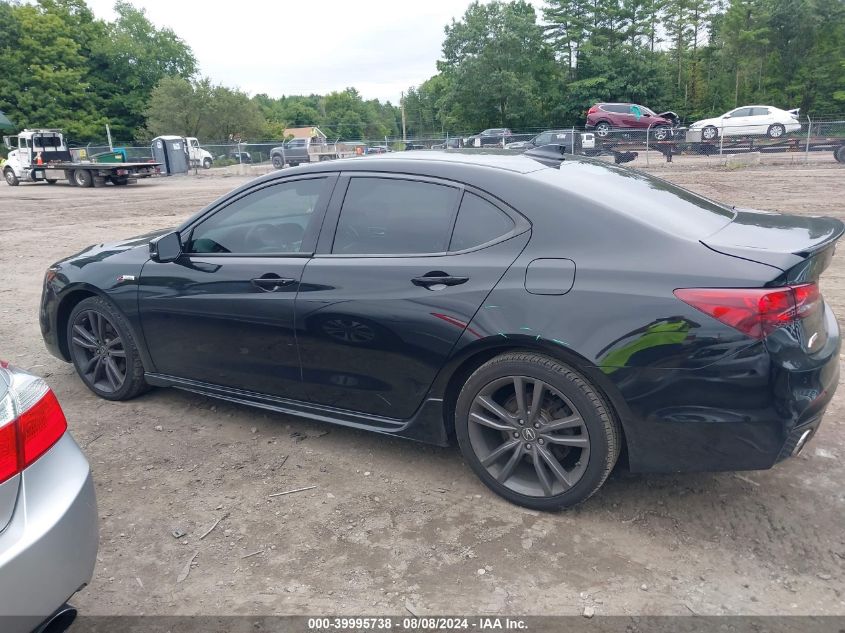 2018 Acura Tlx Tech A-Spec Pkgs VIN: 19UUB2F60JA008275 Lot: 39995738