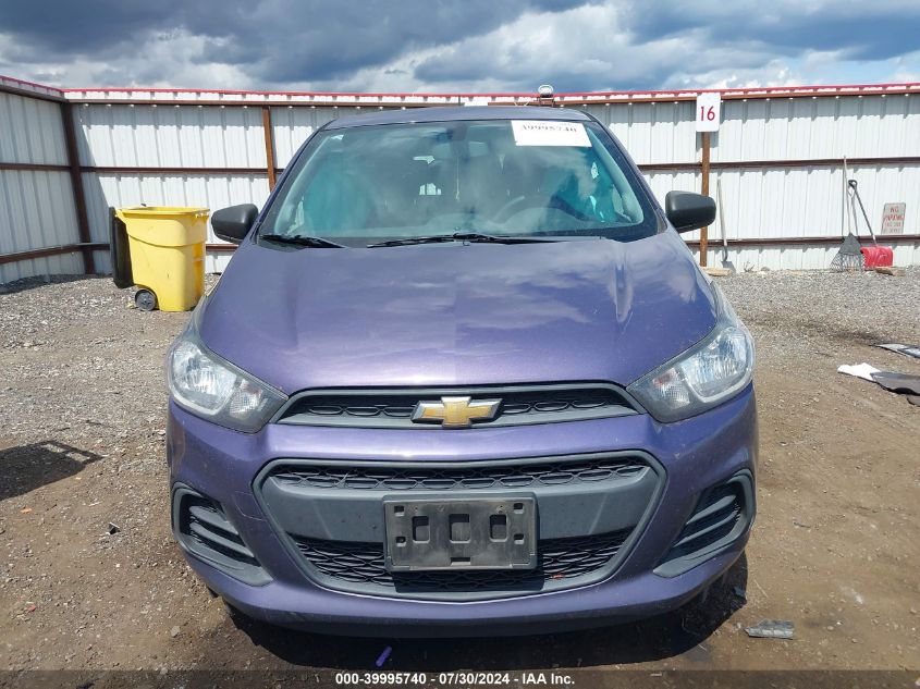 2016 Chevrolet Spark Ls Cvt VIN: KL8CB6SA9GC613221 Lot: 39995740